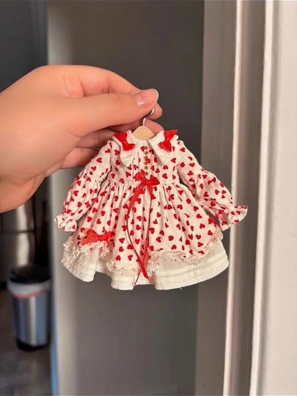 Blythe doll dress - Valentines dress